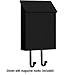 Salsbury Industries 4620BLK, Black Traditional Mailbox, Standard, Vertical Style