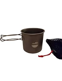 Great Cove   Olla ligera de titanio de 600 ml con