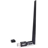 OURLINK 600Mbps mini 802.11ac Dual Band 2.4G/5G Wireless Network Adapter USB Wi-Fi Dongle Adapter with 5dBi Antenna Support Win Vista,Win 7,Win 8.1, Win 10,Mac OS X 10.9-10.12.4