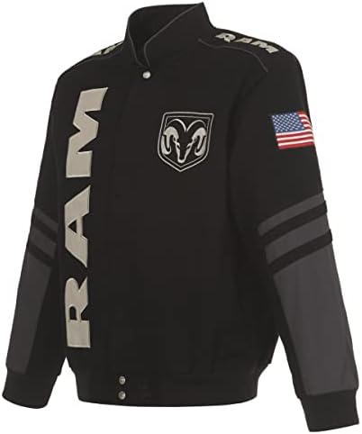 Amazon.com: Jh Design Men's Dodge RAM Lightweight Jacket Zip-Up