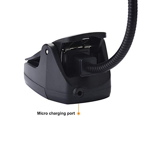 Kanzd Flexible USB Clip-On Music Piano LED Light Reading Study Book Lamp (A) - Thumbnail 5