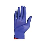 Cardinal Health 88TT21S Flexal Feel Nitrile Exam Gloves, Cool Blue, Small (Box of 300)