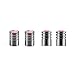 DSYCAR US American Flag Style Logo - Bike Motorcycle Car Tires Valve Stem Caps for Car styling Decoration - 4Pcs/Box - Black -