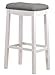 Angel Line Cambridge Padded Saddle Stool with Cushion, 29