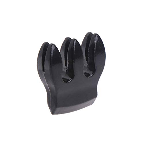 JAGENIE Violin Viola Practice Metal Mute Fiddle Silencer 3 Prong Accessorie