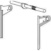 Omega National Tambour Track System for Face Frame Almond 16 inch