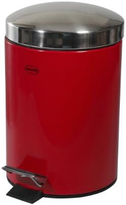 Cabanaz Pedal Bin 3L RD, Red