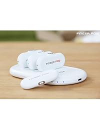 Fingerpow   Cargador magnético, banco de energía de 5000 mAh con 4 paquetes de carga portátiles, cable USB magnético y 3 conectores