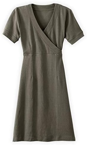 Fair Indigo Fair Trade Organic Faux Wrap Dress
