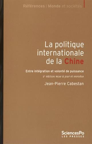 La  politique internationale de la Chine