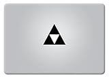 Legend of Zelda TriForce Logo Small Macbook Decal Vinyl Sticker Apple Mac Air Pro Retina Laptop sticker