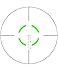 Trijicon VC16-C-1600047 Vcog 1-6x24mm Green Segmented Riflescope, Circle/Crosshair .223/55 Grains Ballistic Reticle with Quick Release Mount, Blk