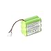FUZADEL 7.2v NiMh Battery Replacement for Mint 4200 4205 Automatic Hard Floor Cleaner iRobot Braava 320 321 Floor Mopping Robot