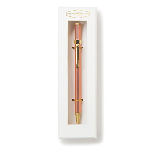 Designworks ink twist ballpoint pen, rose gold/copper