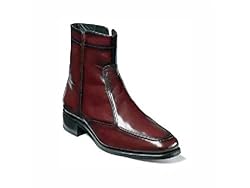 Florsheim mens Essex Moc Toe Zipper Boot Black