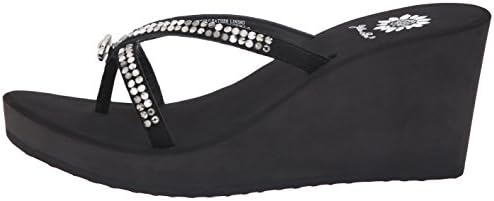 yellow box gateway wedge sandal