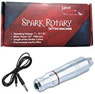 Spark Rotary Pen Tattoo Machine Liner & Shader (Silver)