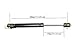 Apexstone 250N/56LB 10inch Gas Struts, Gas Shocks, Gas Springs, Gas Strut Lift Support 250N Hinge, Lid Stay, Set of 2