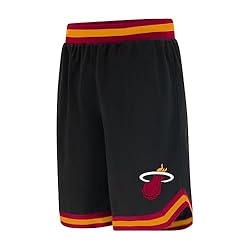 Ultra Game NBA Miami Heat Mens Woven Basketball