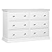 DaVinci Signature 6-Drawer Double Dresser in White