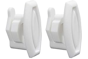 Repairwares Dishwasher Top Rack Slide End Cap Stop Clip WD12X10304 WD12X0344 1556527 AP4484666 WD12X344 WD12X10238 WD30X0097 WD30X97 (2 Pack)
