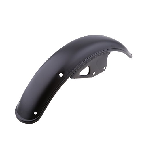 Dovewill Stainless Steel Front Fender / Mudguard / Mud Guard for Suzuki GN125 GN 125 Black - Thumbnail 3