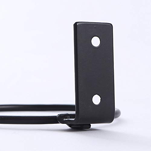 ORZ 4 inch Flower Pot Holder Ring, Set of 3 Pot Wall Mounted Metal