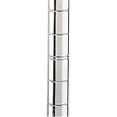 Commercial Chrome Wire Shelf Shelving Posts 74" - 4 Posts