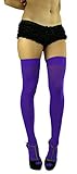 ToBeInStyle Women's Long Schoolgirl Stockings (Purple)