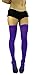 ToBeInStyle Women's Long Schoolgirl Stockings (Purple)