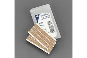 3M Steri-Strip Blend Tone Skin Closures 1/2"x4" Non-Reinforced Tan 6/pk B1557