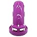 Device Cage Ċ’ħāstīty Toy Male Purple Briefs Cõck Cāge with 5 Rings,Hypoallergenic and Breathable Male Device Underwear Anti-Off Lock Ringthumb 1