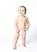 Eco Friendly Premium Bamboo Disposable Diapers by Andy Pandy - Small - for Babies Weighing 6-16 lbs - Small (Pack of 94)