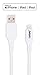Apple Certified iPhone iPad & iPod Charger - Ultra Durable 6ft Lightning to USB Cable and 12W USB Power Adapter Wall Plug for iPhone X XS Max XR 8 Plus 7 6S 6 SE 5S 5C 5 iPad Mini Air Pro iPod (White)