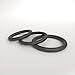 Silicone Rings for Bigger Fuller Fun (Black)