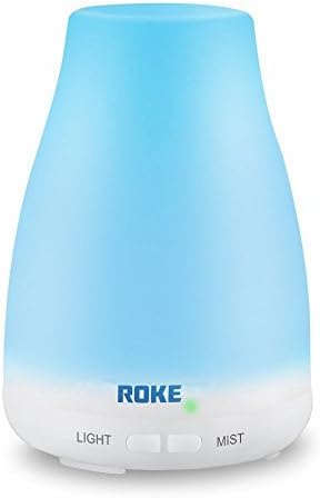 ROKE Aromatherapy Essential Oils Diffuser Portable Ultrasonic Cool Mist Aroma Humidifier - 100ML by ROKE