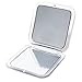 10x Magnifying Compact Folding Double Mirror | Makeup & Beautifying Mirror + Magnification for Blackheads/Blemishes/Hair Removal |Pocket Size, Double-Sided, Lightweight ● Perfect for Travel