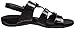 Vionic Womens Paros Backstrap Black Patent Sandal - 7 M