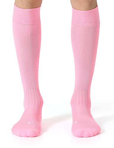 CelerSport 2 Pack Soccer Socks for Youth Kids Adult