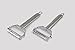 TeiKis [Set of 2] Dual Sided Extra Sharp Julienne Peeler/Vegetable Peeler with Stainless Steel Handle