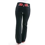 Rose-Embroidered Roll Down Pant by Hard Tail