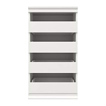 modular closetmaid drawers stackable closet storage unit