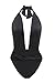 Women's Sexy Halter Swimsuit 1PCS Bikini Set Summer Swimsuit