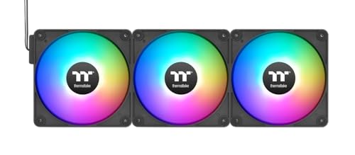 Thermaltake CT120 EX Reverse ARGB Sync PC Cooling Fan | 120‑mm‑ARGB‑PWM‑Lüfter | 3 Fan Pack