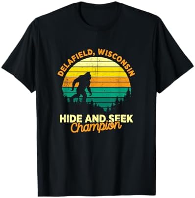 Amazon.com: Undefeated Hide And Seek World Champion Bigfoot T