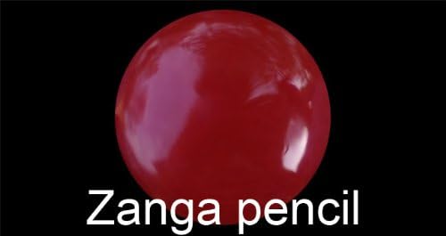 Creamy Lip Perfecting Pencil Zanga with Sheer Sheen - red Brown with Sheer Garnet Sheen - Long Lasting Lip Color…