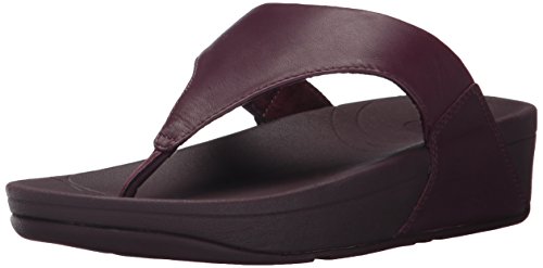 Fitflop women s lulu sandal, deep plum, 7 m us