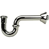 ProFlo PFPTB112 12-1/4" Adjustable Tubular P-Trap (1-1/2" X 1-1/2" Connections) - Chrome