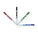 EXPO Magnetic Dry Erase Markers with Eraser, Fine Tip, Low Odor Ink, 4 Count, 4 Assorted Colors: Black, Red, Blue, Green