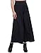 Fancyqube Women's Casual Wide Leg Loose High Waist Palazzo Pants Black M